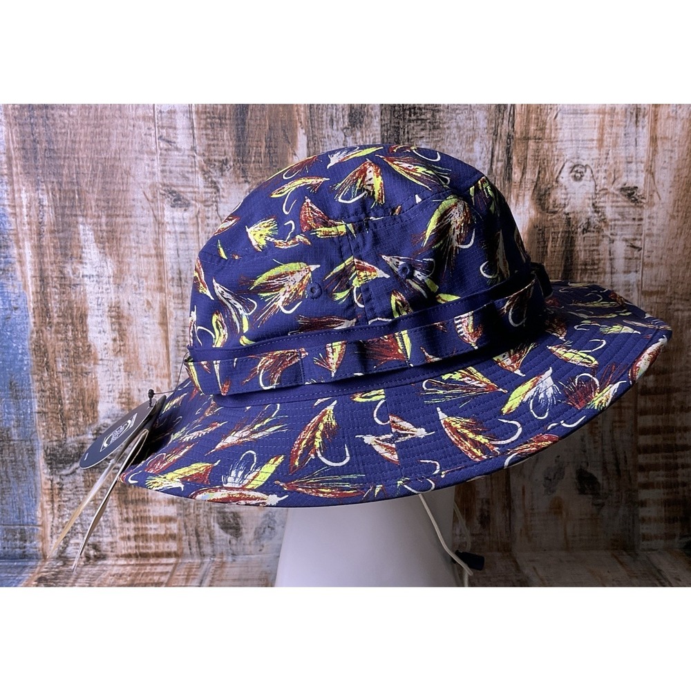 The North Face Class V Brimmer Hat In Summit Navy Han Colors (Size L/XL). - Picture 4 of 12